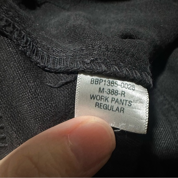 Big Bud Press black Organic cotton twill straight Pants size small unisex - Picture 5 of 6